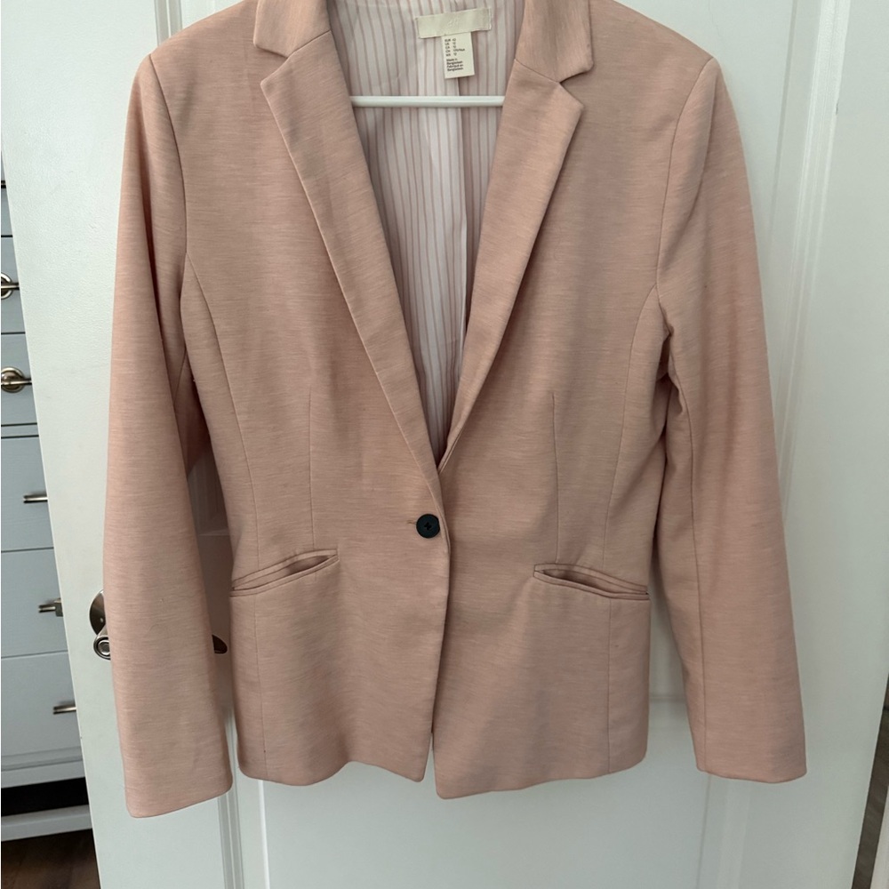 H&M Light Pink Blazer